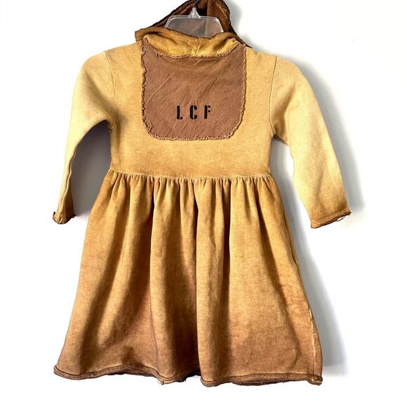 Little Creative Factory girls rusty hooded ombré dress size 4 NWT - Picture 1 of 10